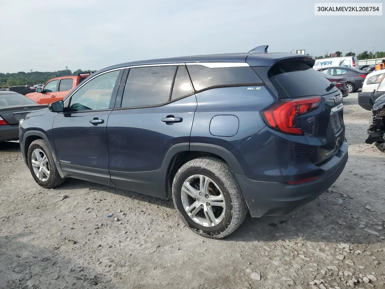 2019 GMC Terrain Sle VIN: 3GKALMEV2KL208754 Lot: 64785705
