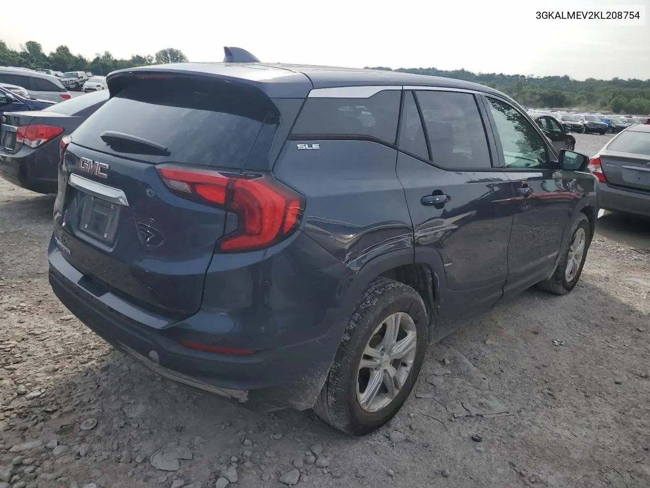 2019 GMC Terrain Sle VIN: 3GKALMEV2KL208754 Lot: 64785705