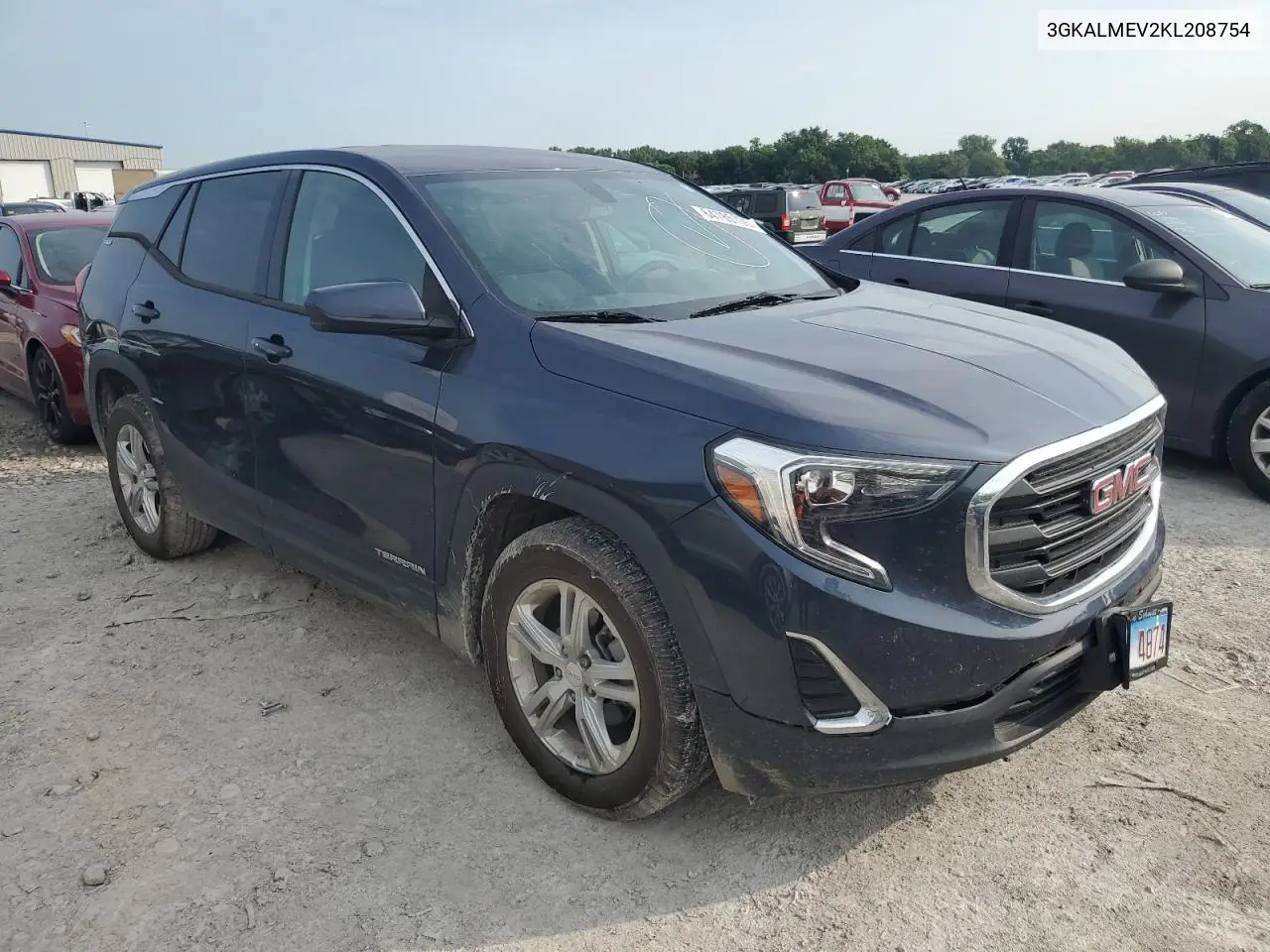 2019 GMC Terrain Sle VIN: 3GKALMEV2KL208754 Lot: 64785705