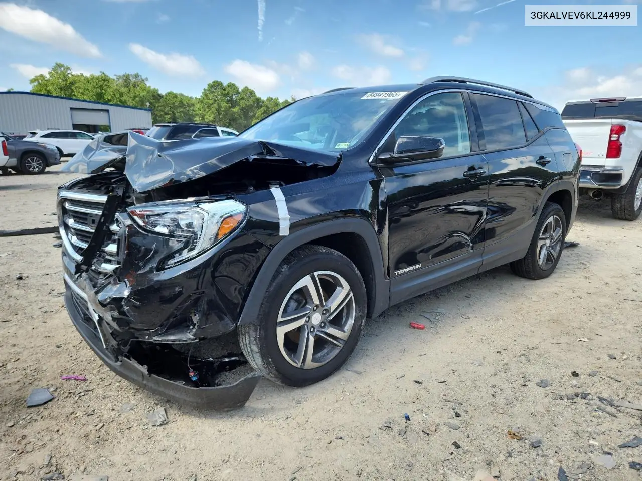 2019 GMC Terrain Slt VIN: 3GKALVEV6KL244999 Lot: 64941965