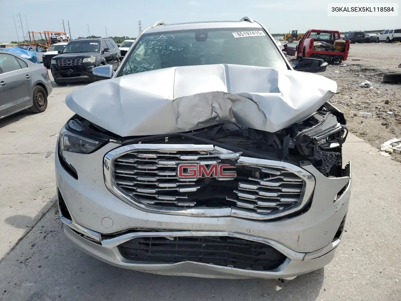 2019 GMC Terrain Denali VIN: 3GKALSEX5KL118584 Lot: 65197415