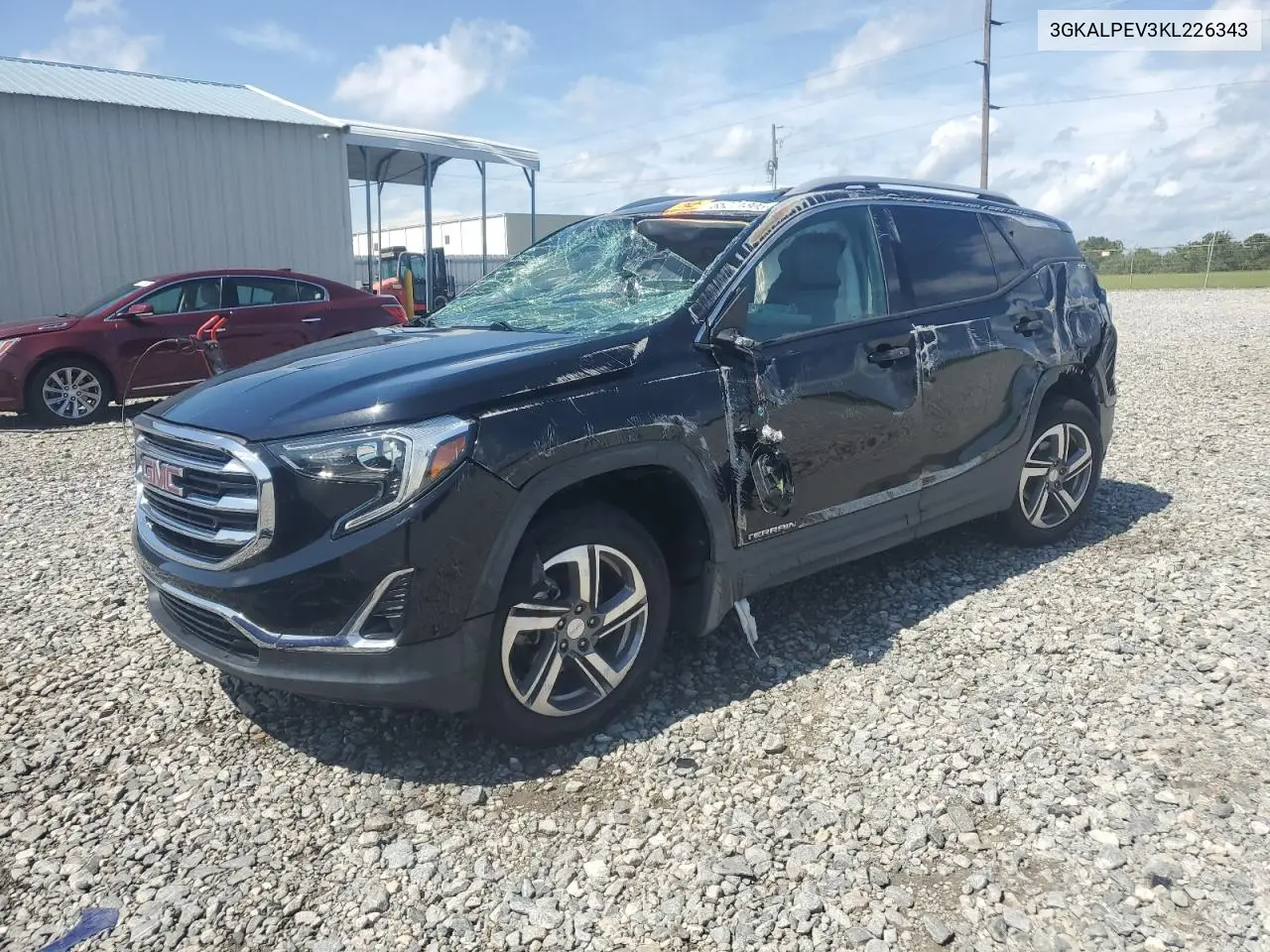 2019 GMC Terrain Slt VIN: 3GKALPEV3KL226343 Lot: 65271305