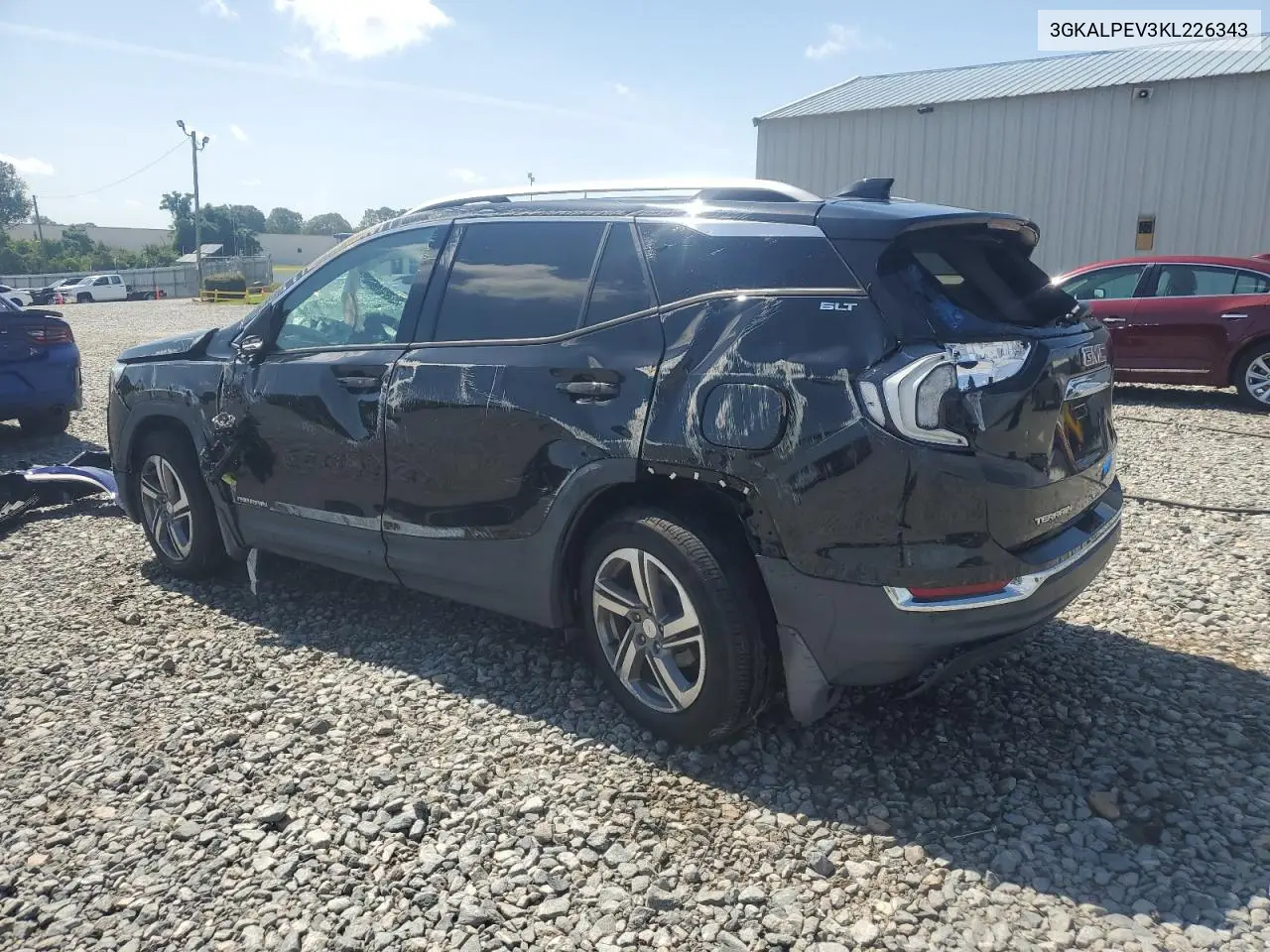 2019 GMC Terrain Slt VIN: 3GKALPEV3KL226343 Lot: 65271305