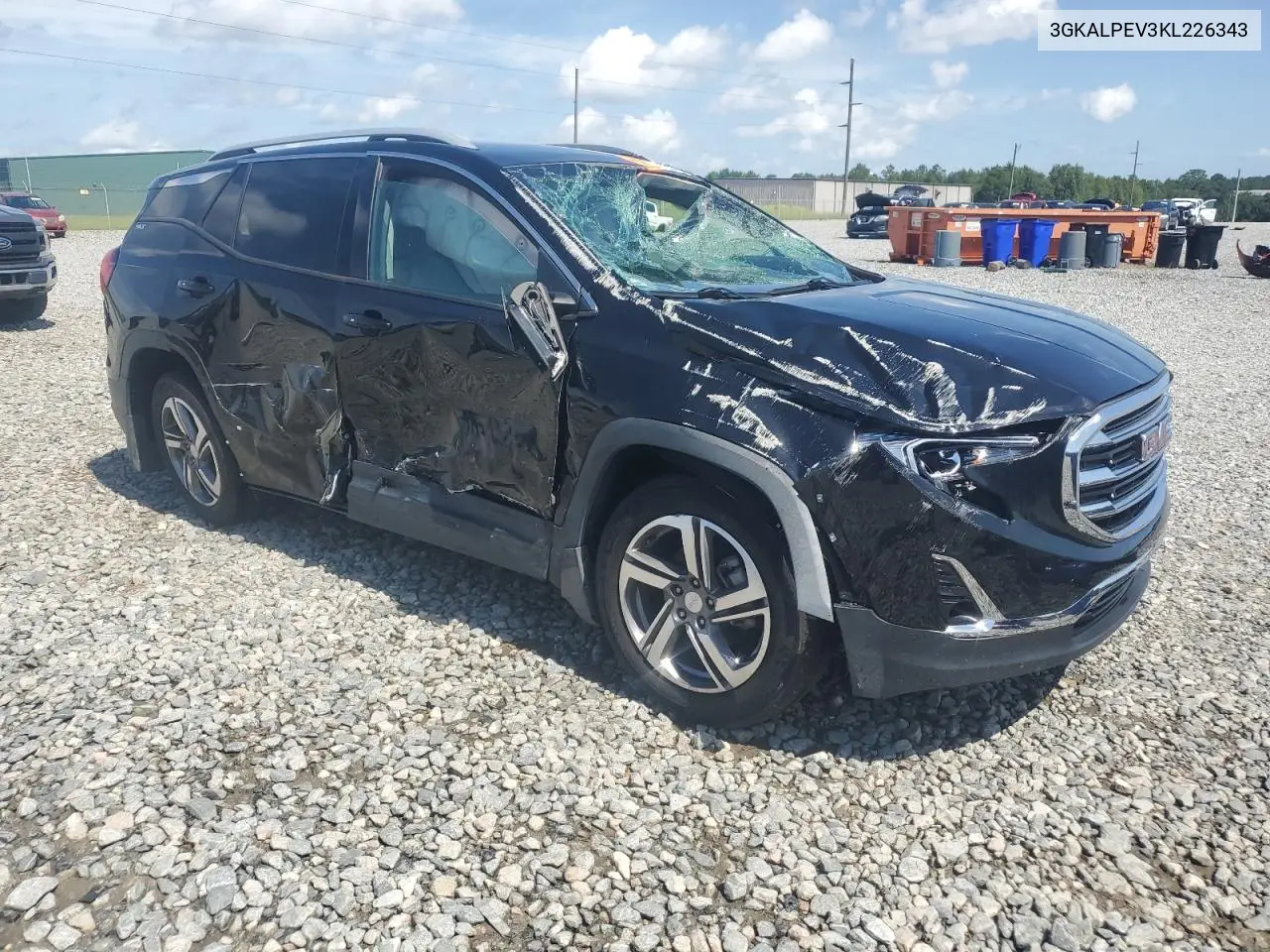 2019 GMC Terrain Slt VIN: 3GKALPEV3KL226343 Lot: 65271305