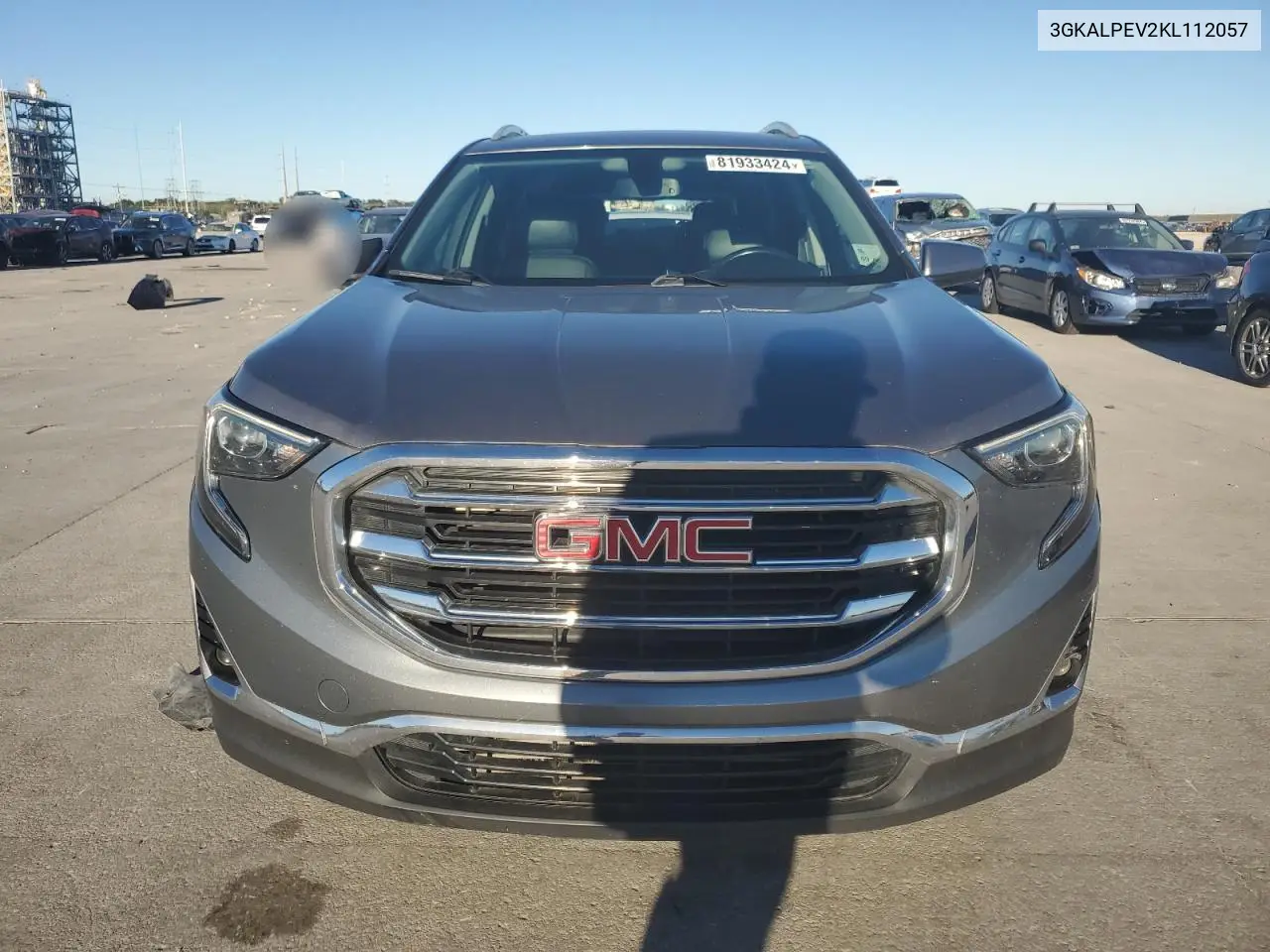 2019 GMC Terrain Slt VIN: 3GKALPEV2KL112057 Lot: 81933424