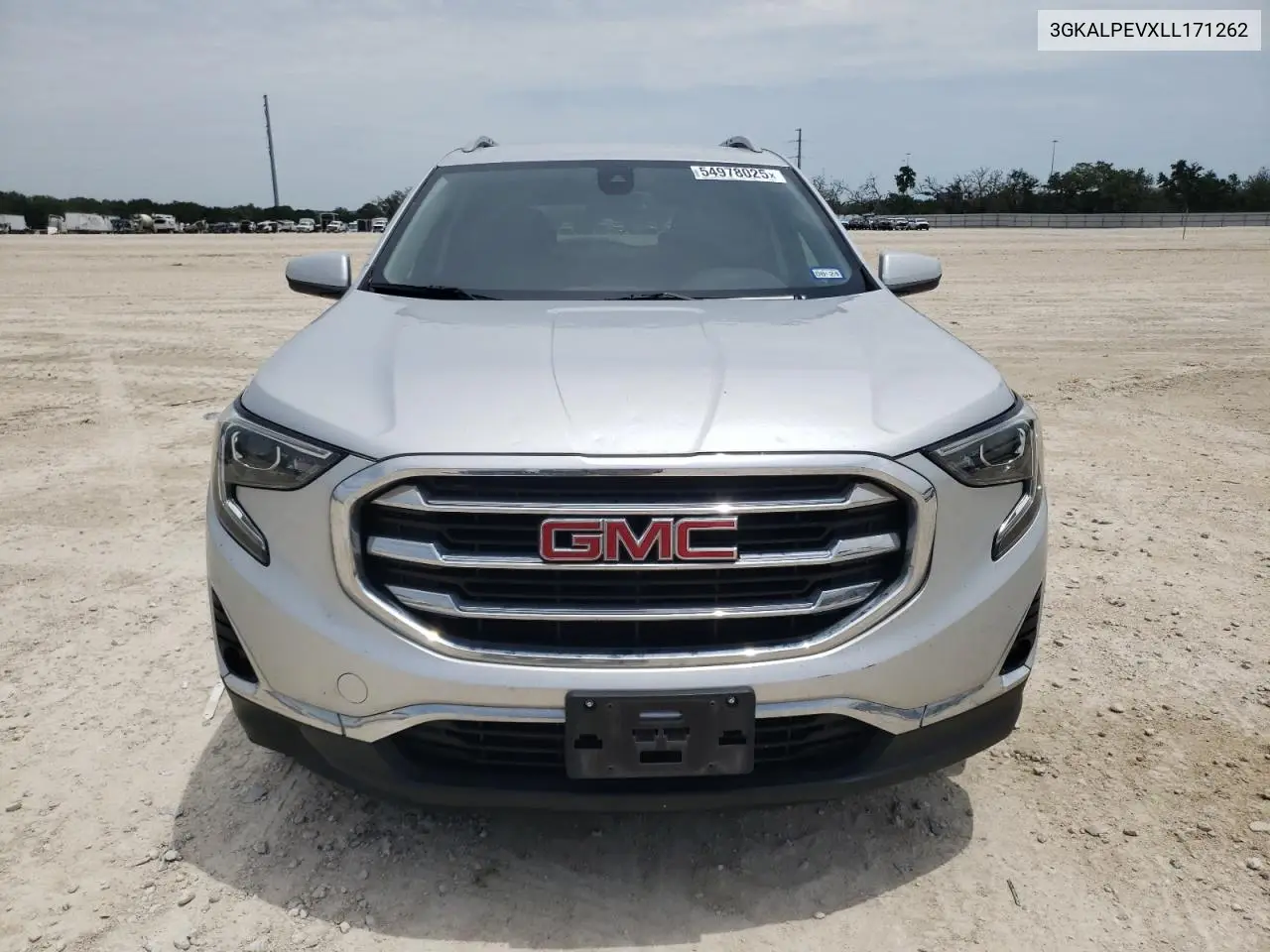 2020 GMC Terrain Slt VIN: 3GKALPEVXLL171262 Lot: 54978025