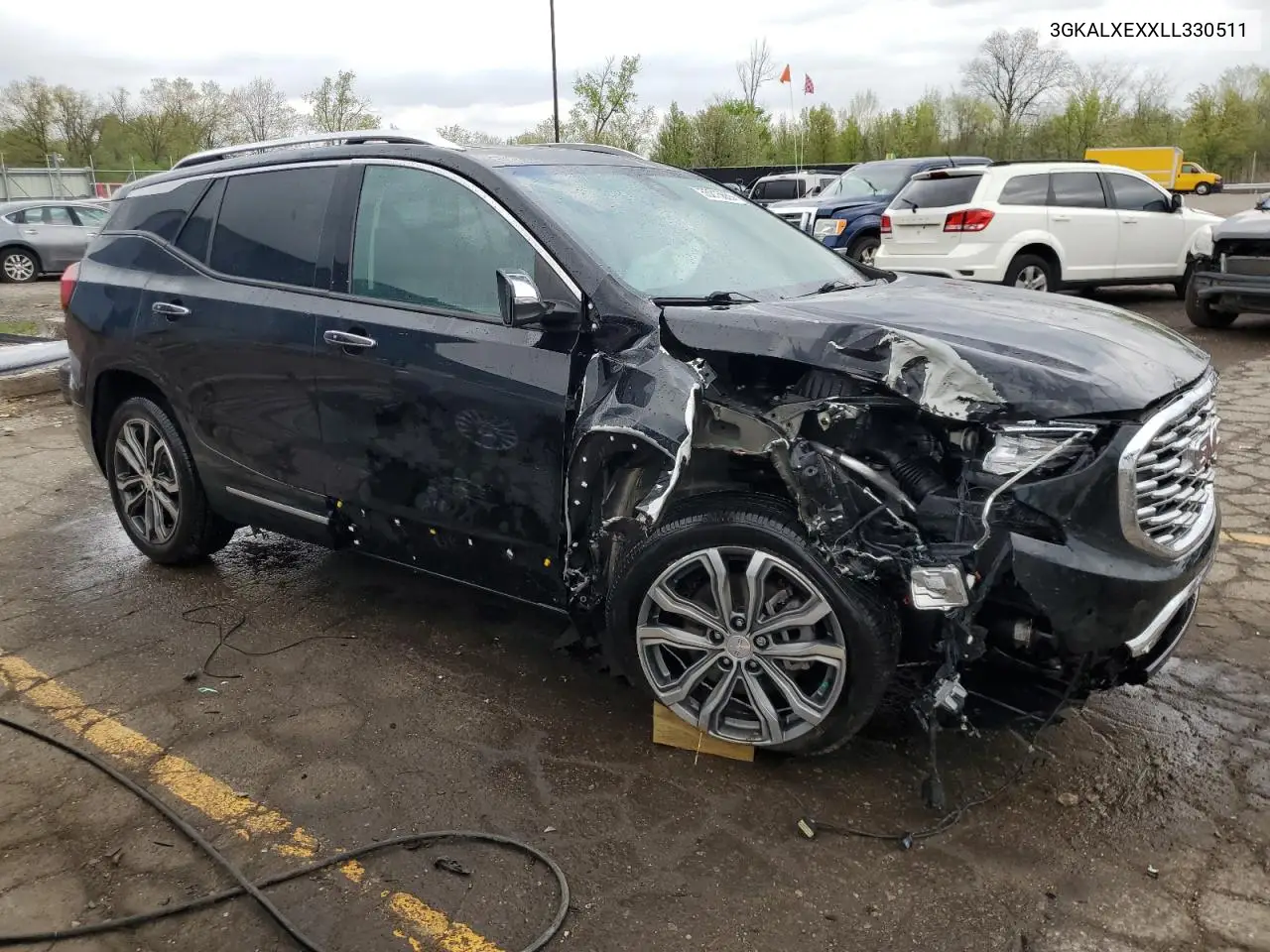 2020 GMC Terrain Denali VIN: 3GKALXEXXLL330511 Lot: 55215655