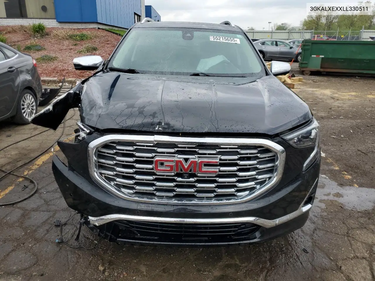 2020 GMC Terrain Denali VIN: 3GKALXEXXLL330511 Lot: 55215655