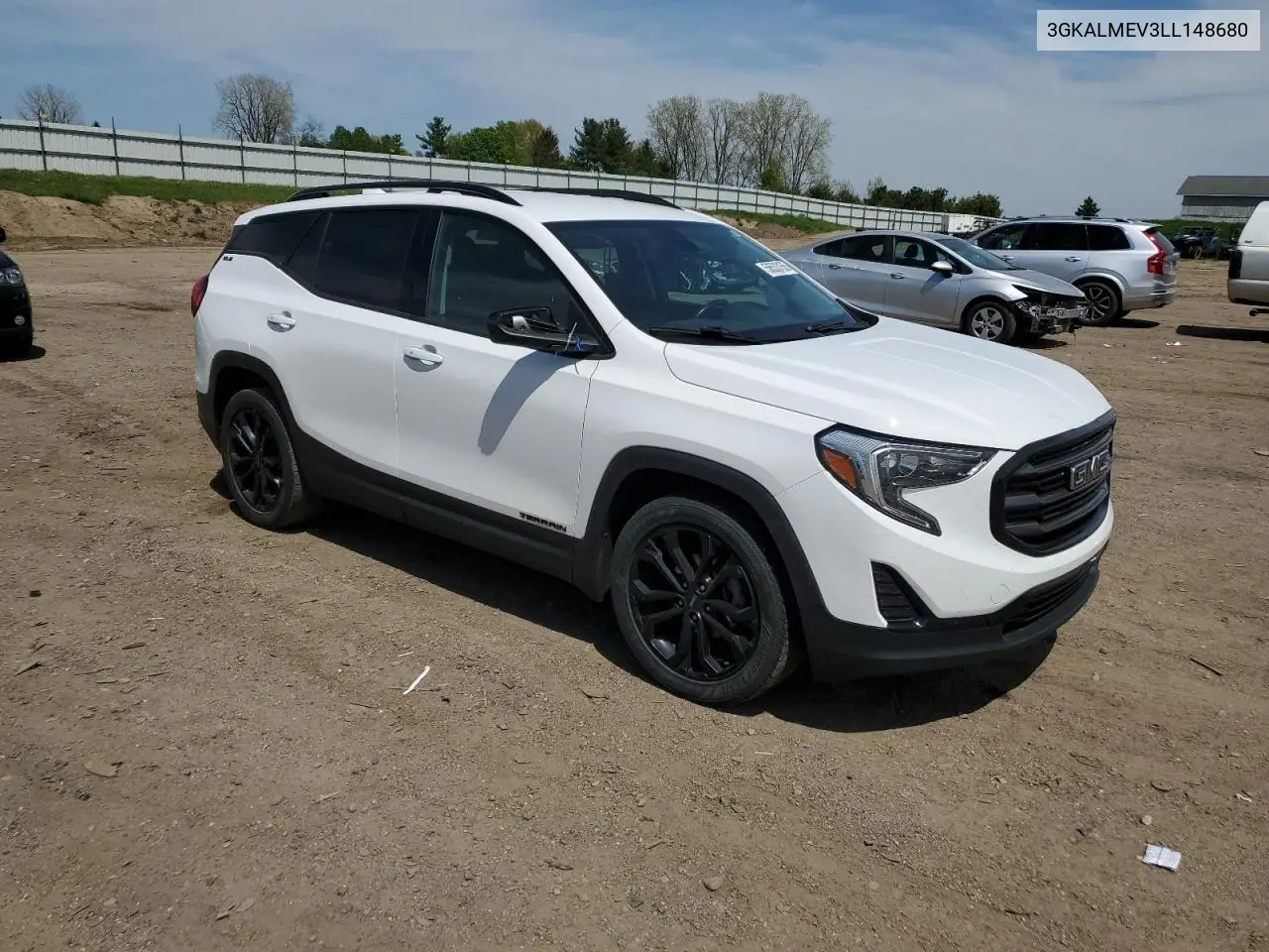 2020 GMC Terrain Sle VIN: 3GKALMEV3LL148680 Lot: 56533155