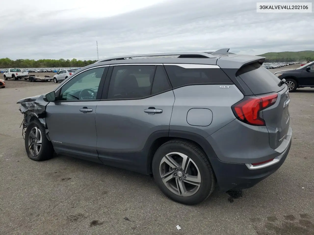 2020 GMC Terrain Slt VIN: 3GKALVEV4LL202106 Lot: 56701805