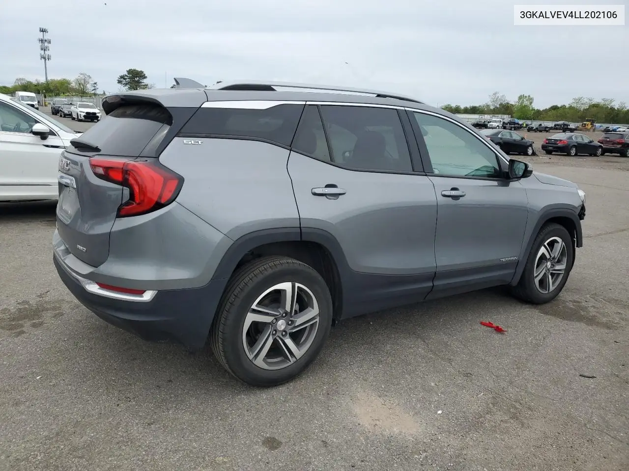 2020 GMC Terrain Slt VIN: 3GKALVEV4LL202106 Lot: 56701805
