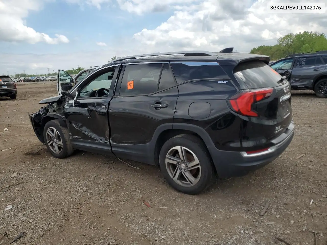 2020 GMC Terrain Slt VIN: 3GKALPEV0LL142076 Lot: 56719385