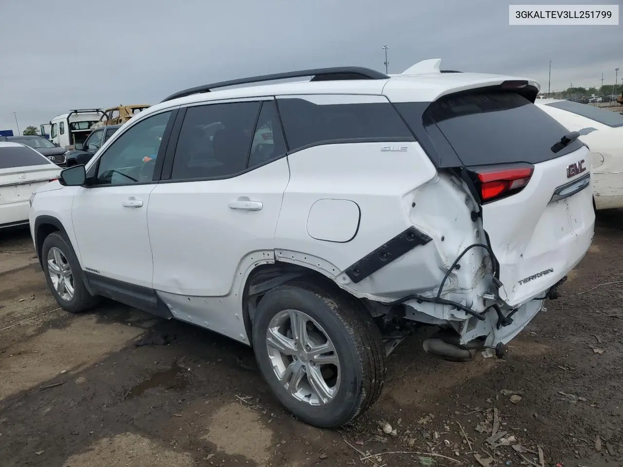 2020 GMC Terrain Sle VIN: 3GKALTEV3LL251799 Lot: 56753485