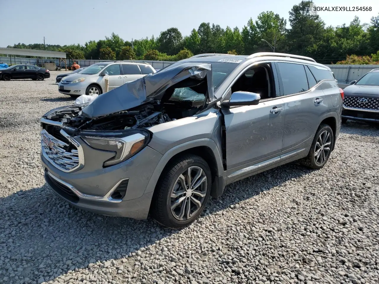 2020 GMC Terrain Denali VIN: 3GKALXEX9LL254568 Lot: 58509435