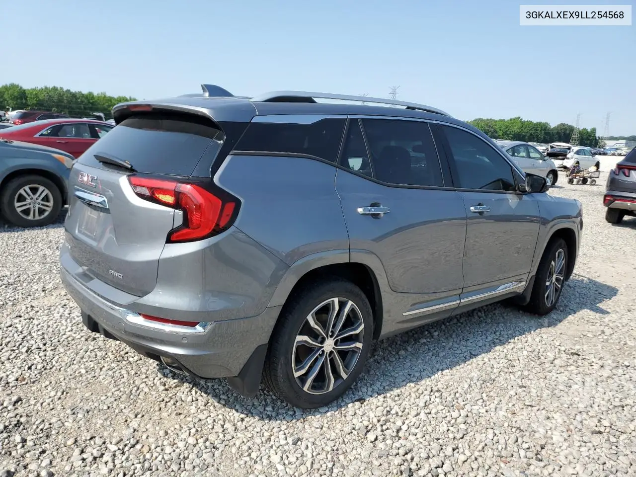 2020 GMC Terrain Denali VIN: 3GKALXEX9LL254568 Lot: 58509435