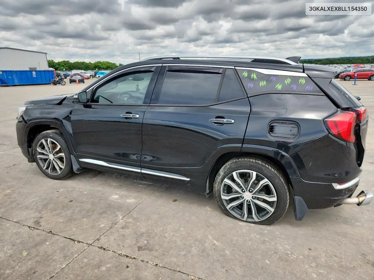 2020 GMC Terrain Denali VIN: 3GKALXEX8LL154350 Lot: 60859605