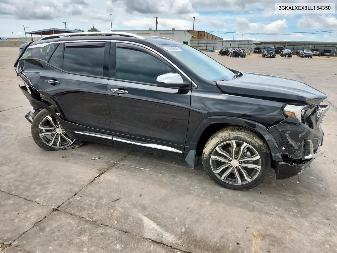 2020 GMC Terrain Denali VIN: 3GKALXEX8LL154350 Lot: 60859605
