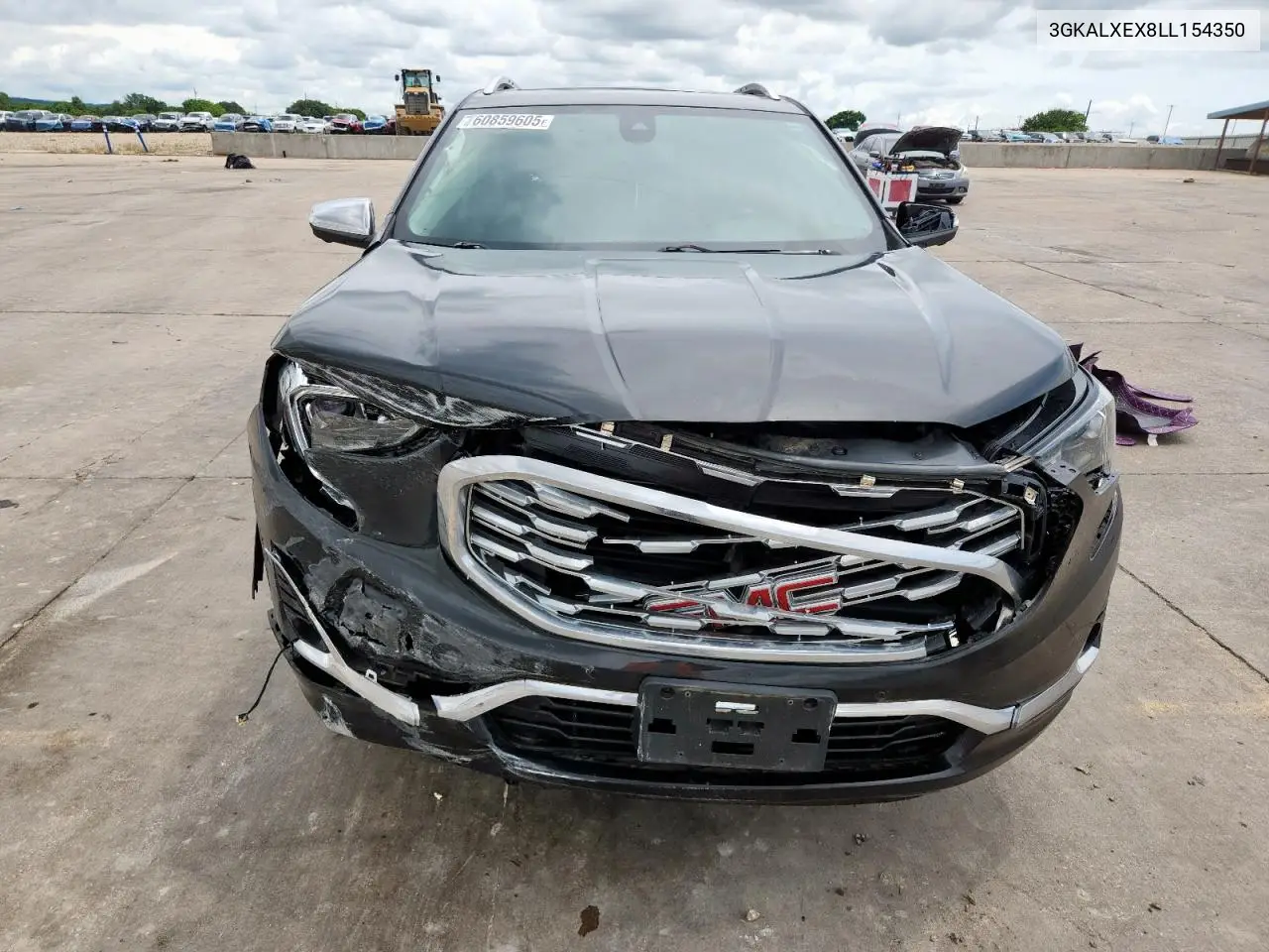 2020 GMC Terrain Denali VIN: 3GKALXEX8LL154350 Lot: 60859605