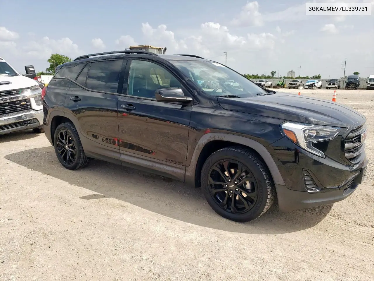 2020 GMC Terrain Sle VIN: 3GKALMEV7LL339731 Lot: 61929425