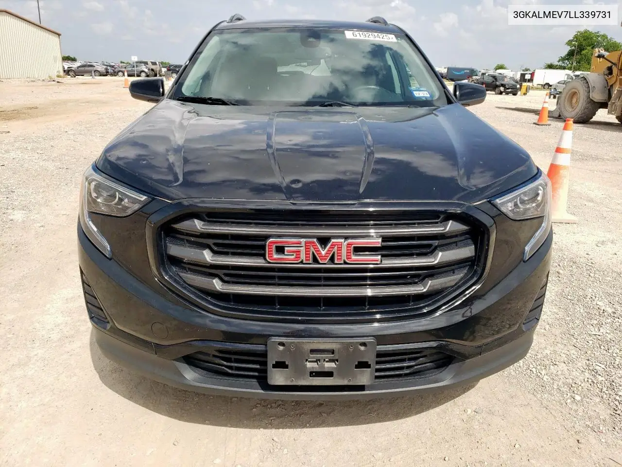 2020 GMC Terrain Sle VIN: 3GKALMEV7LL339731 Lot: 61929425