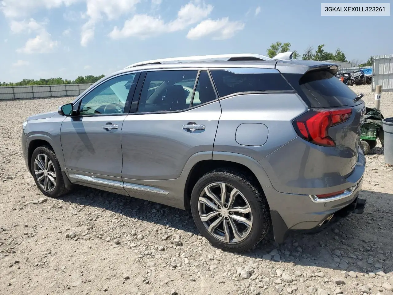 2020 GMC Terrain Denali VIN: 3GKALXEX0LL323261 Lot: 62399875