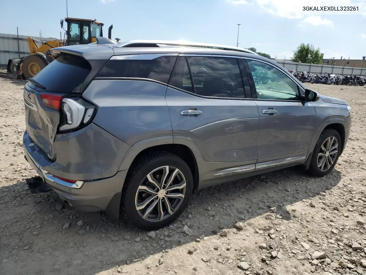 2020 GMC Terrain Denali VIN: 3GKALXEX0LL323261 Lot: 62399875