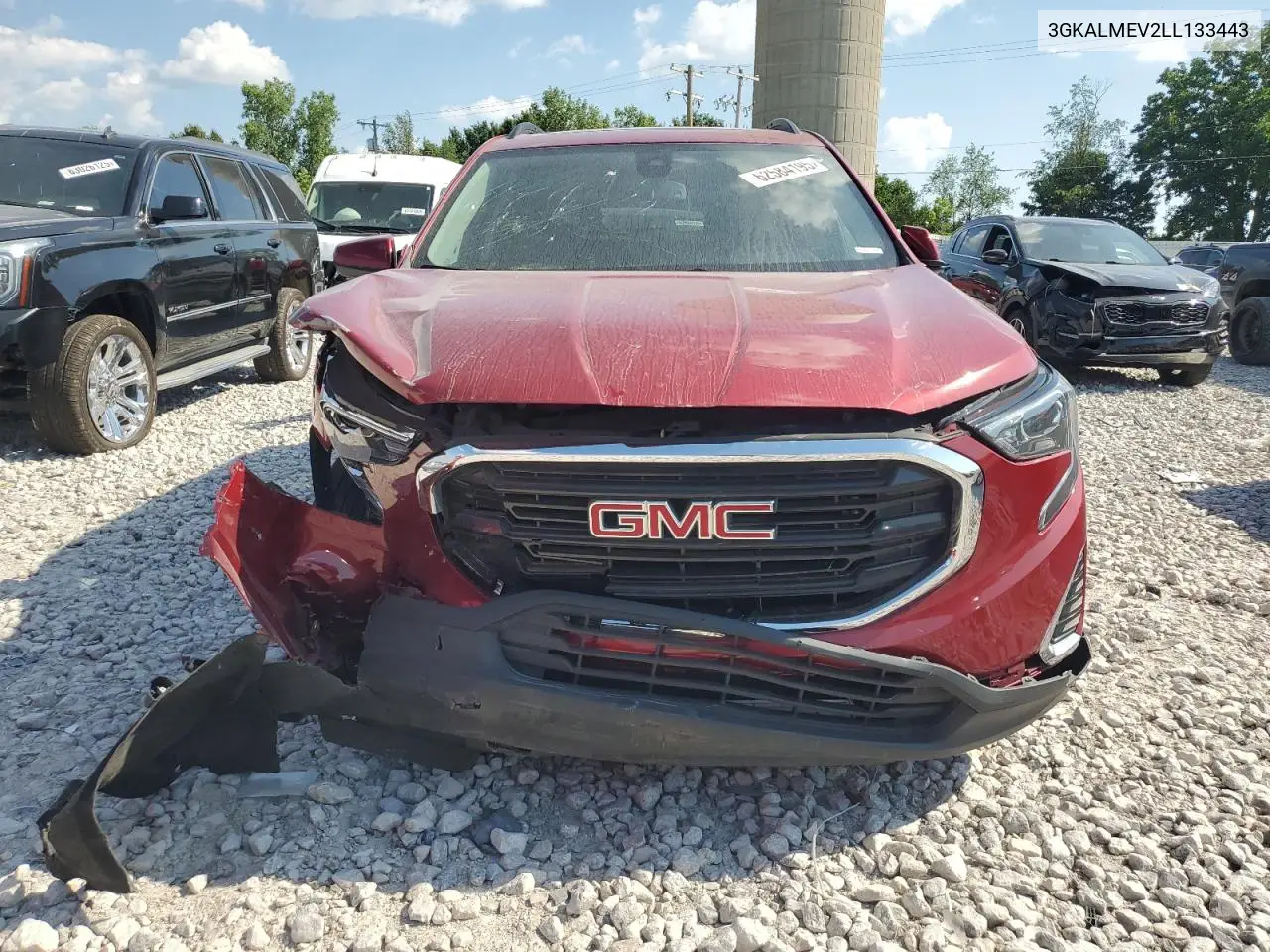 2020 GMC Terrain Sle VIN: 3GKALMEV2LL133443 Lot: 62584195
