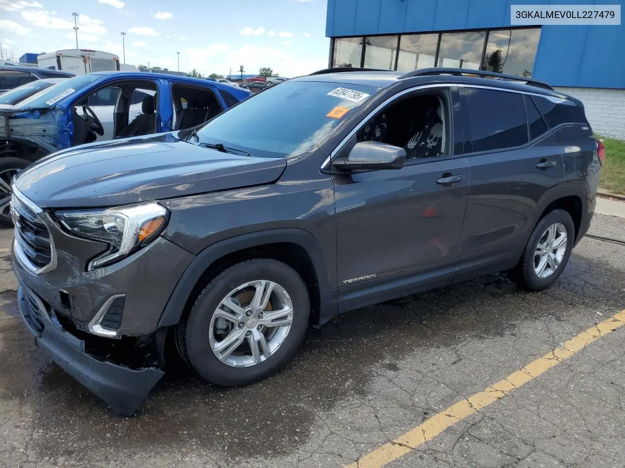 2020 GMC Terrain Sle VIN: 3GKALMEV0LL227479 Lot: 62847795