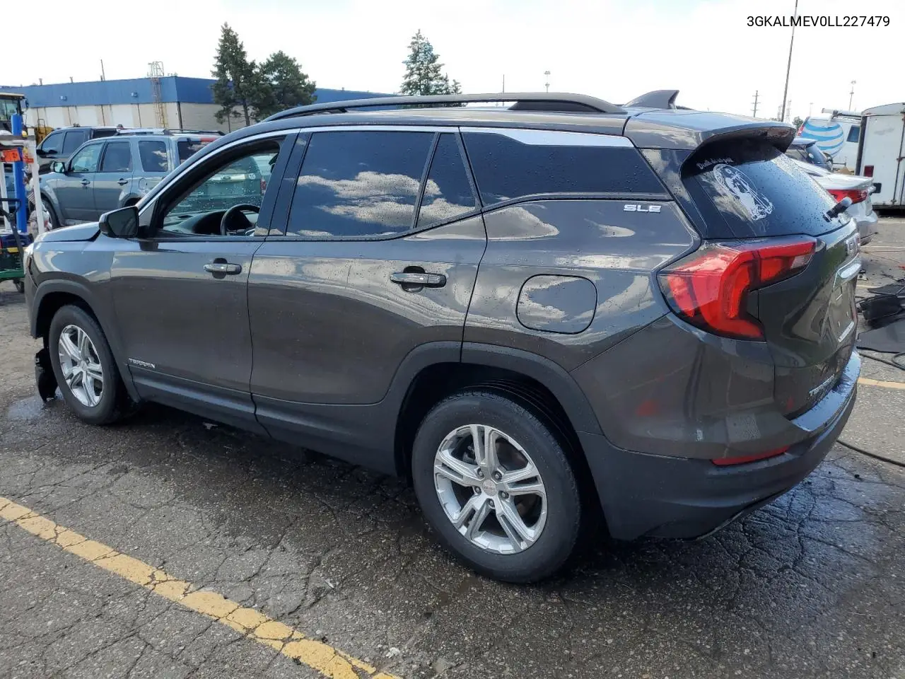 2020 GMC Terrain Sle VIN: 3GKALMEV0LL227479 Lot: 62847795