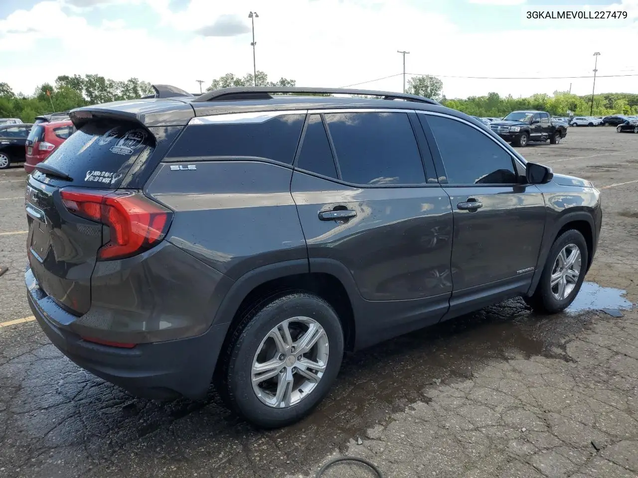 2020 GMC Terrain Sle VIN: 3GKALMEV0LL227479 Lot: 62847795