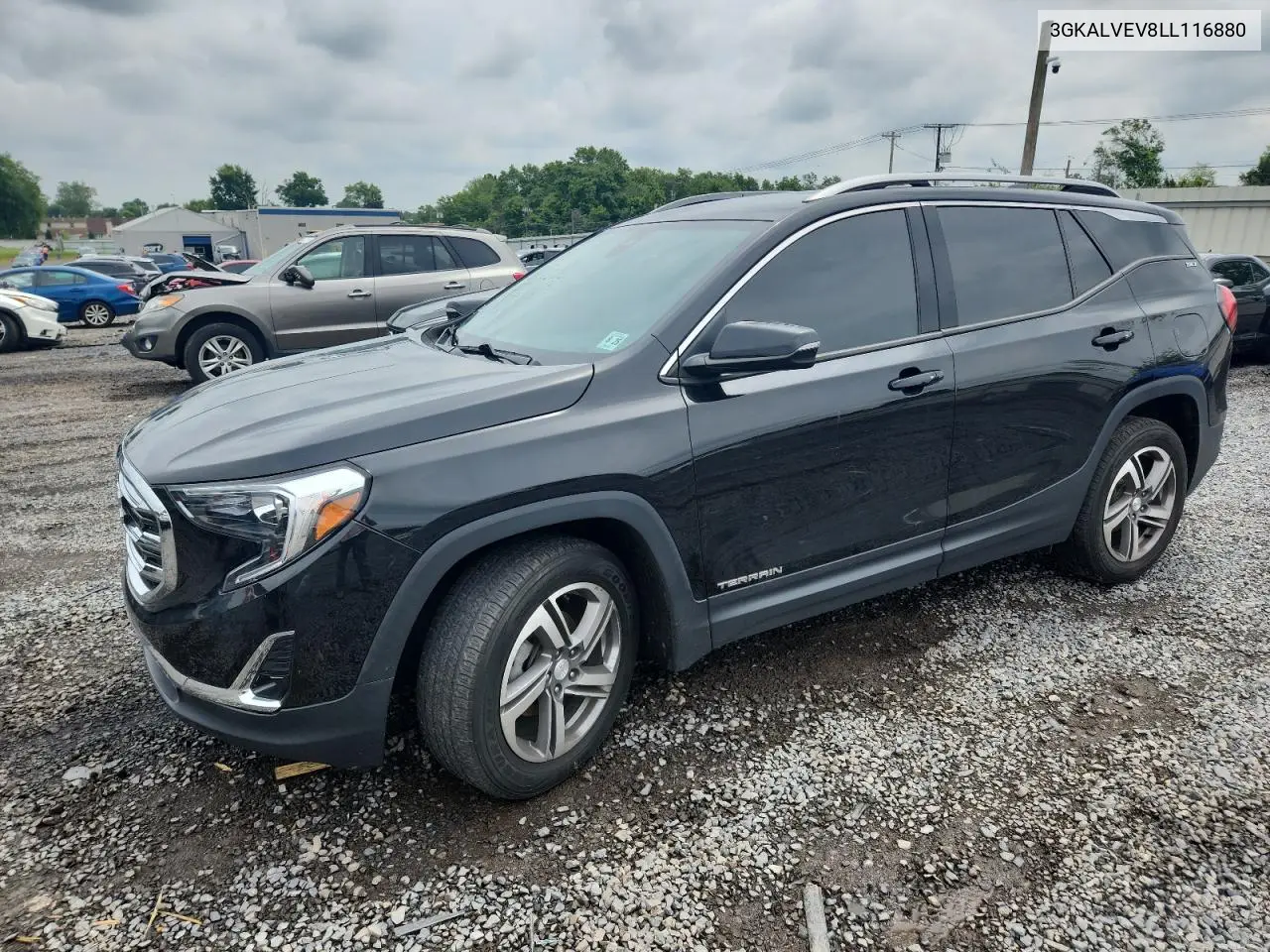 2020 GMC Terrain Slt VIN: 3GKALVEV8LL116880 Lot: 63031925