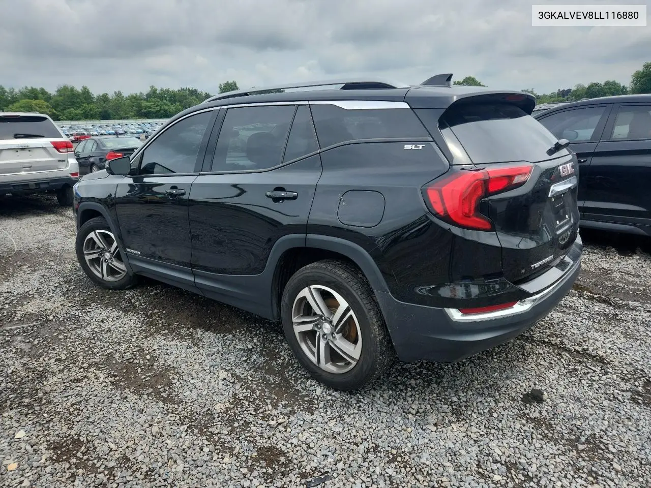 2020 GMC Terrain Slt VIN: 3GKALVEV8LL116880 Lot: 63031925