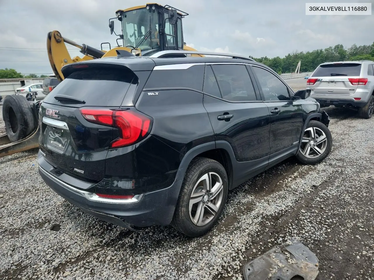 2020 GMC Terrain Slt VIN: 3GKALVEV8LL116880 Lot: 63031925