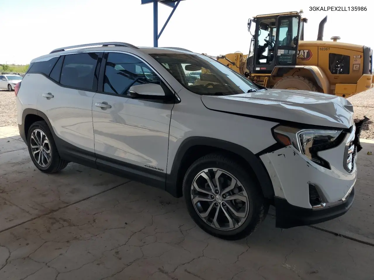 2020 GMC Terrain Slt VIN: 3GKALPEX2LL135986 Lot: 63119895