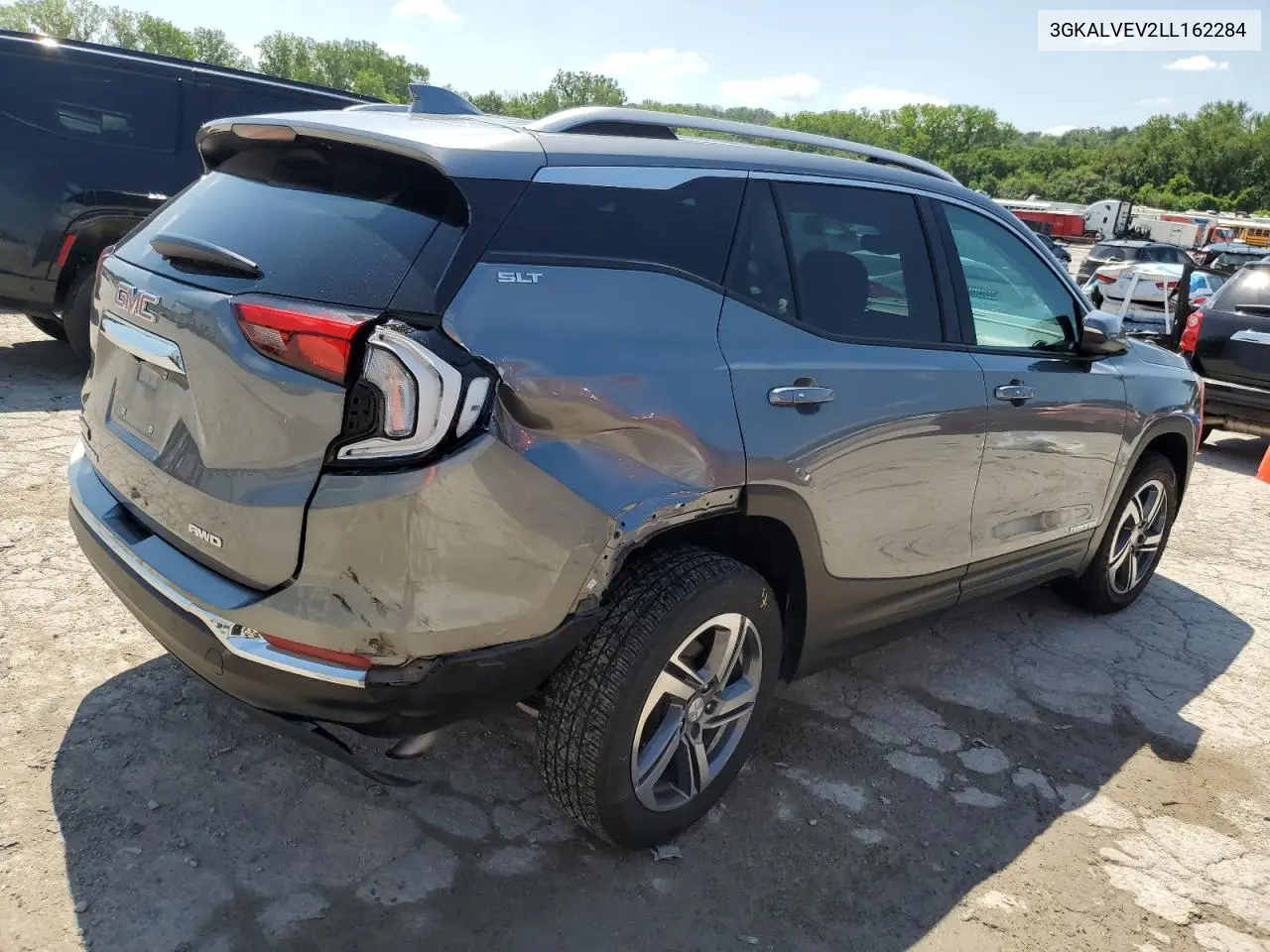 2020 GMC Terrain Slt VIN: 3GKALVEV2LL162284 Lot: 63207905