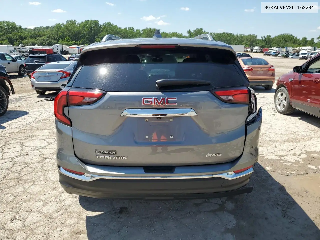2020 GMC Terrain Slt VIN: 3GKALVEV2LL162284 Lot: 63207905