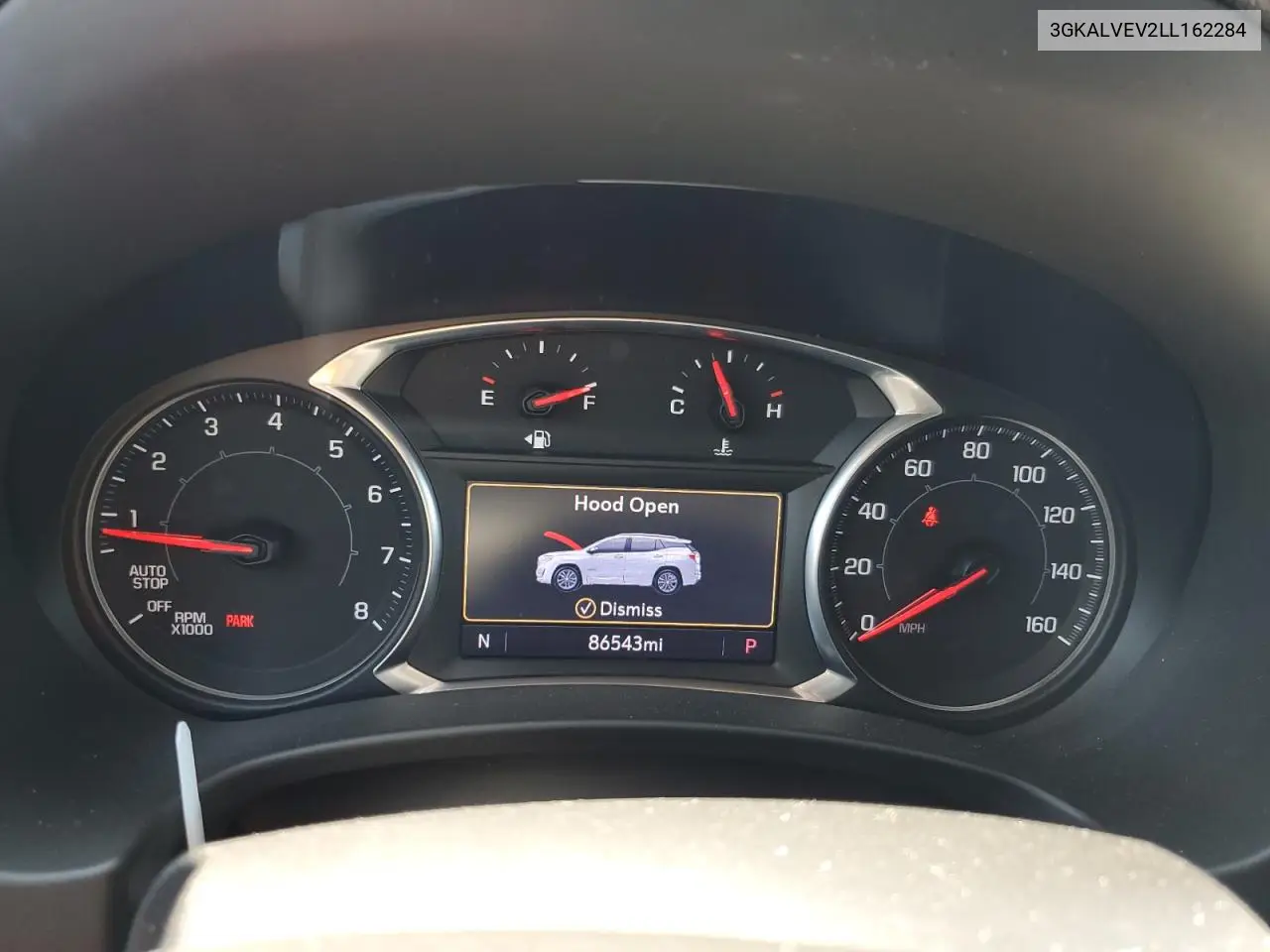 2020 GMC Terrain Slt VIN: 3GKALVEV2LL162284 Lot: 63207905