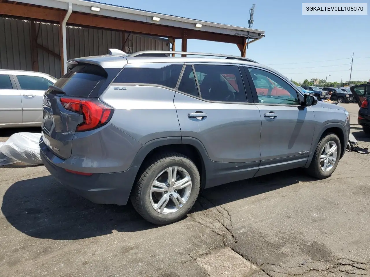 2020 GMC Terrain Sle VIN: 3GKALTEV0LL105070 Lot: 63434055