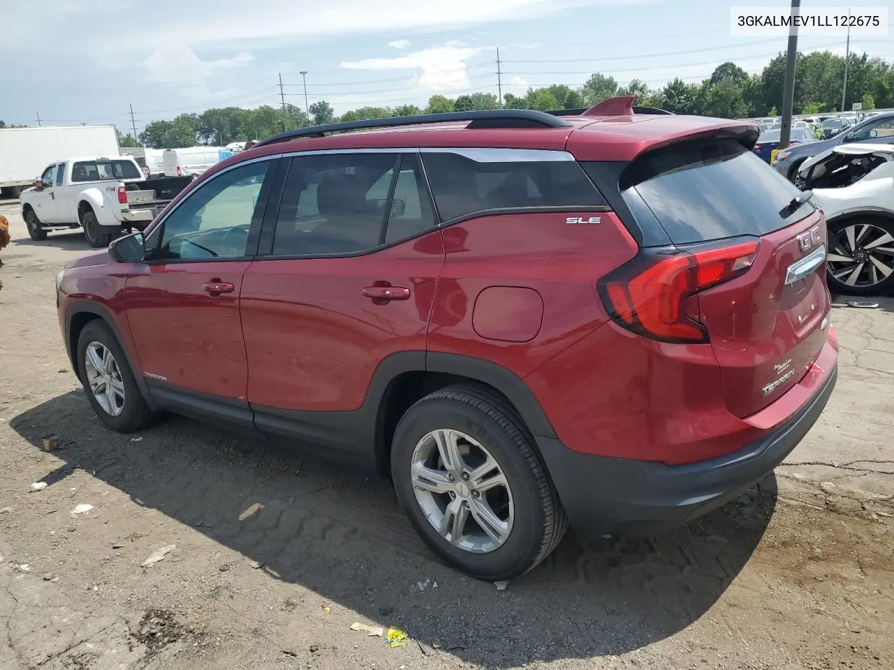 2020 GMC Terrain Sle VIN: 3GKALMEV1LL122675 Lot: 64559115