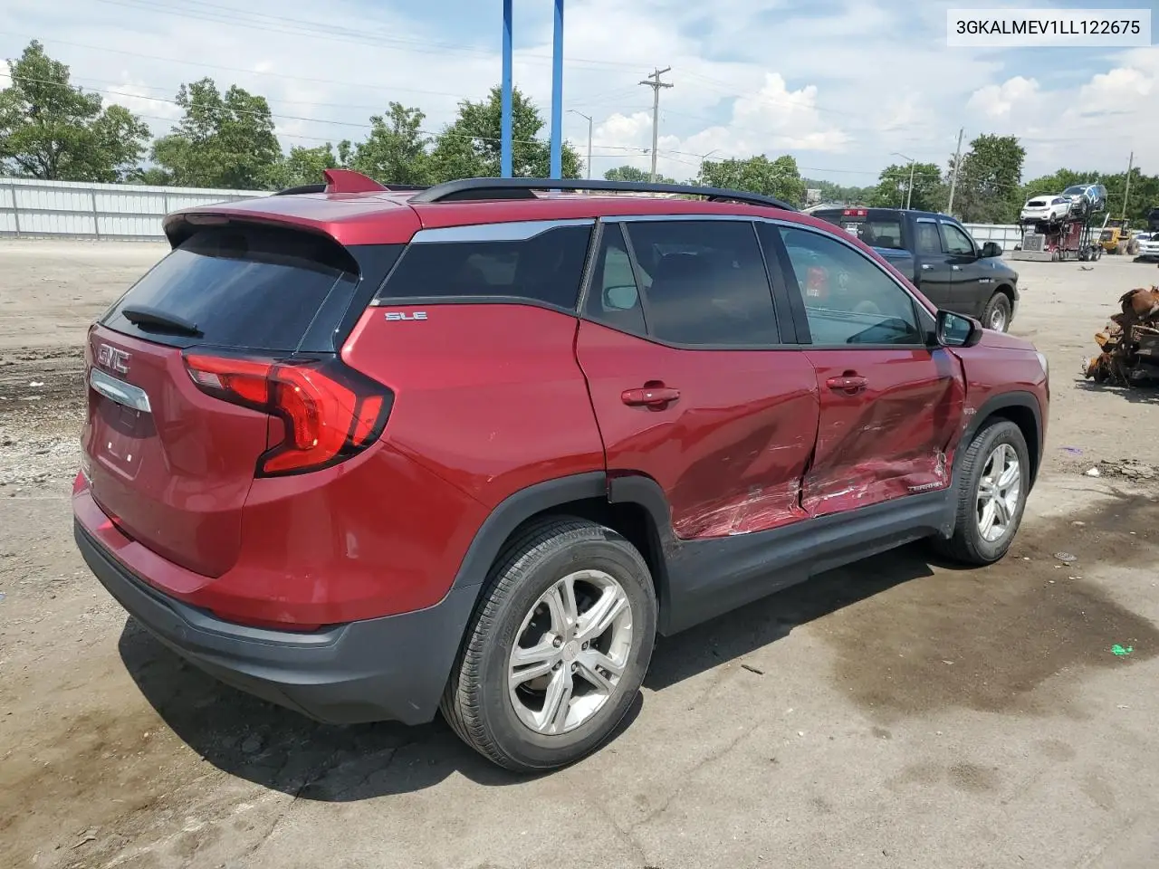 2020 GMC Terrain Sle VIN: 3GKALMEV1LL122675 Lot: 64559115