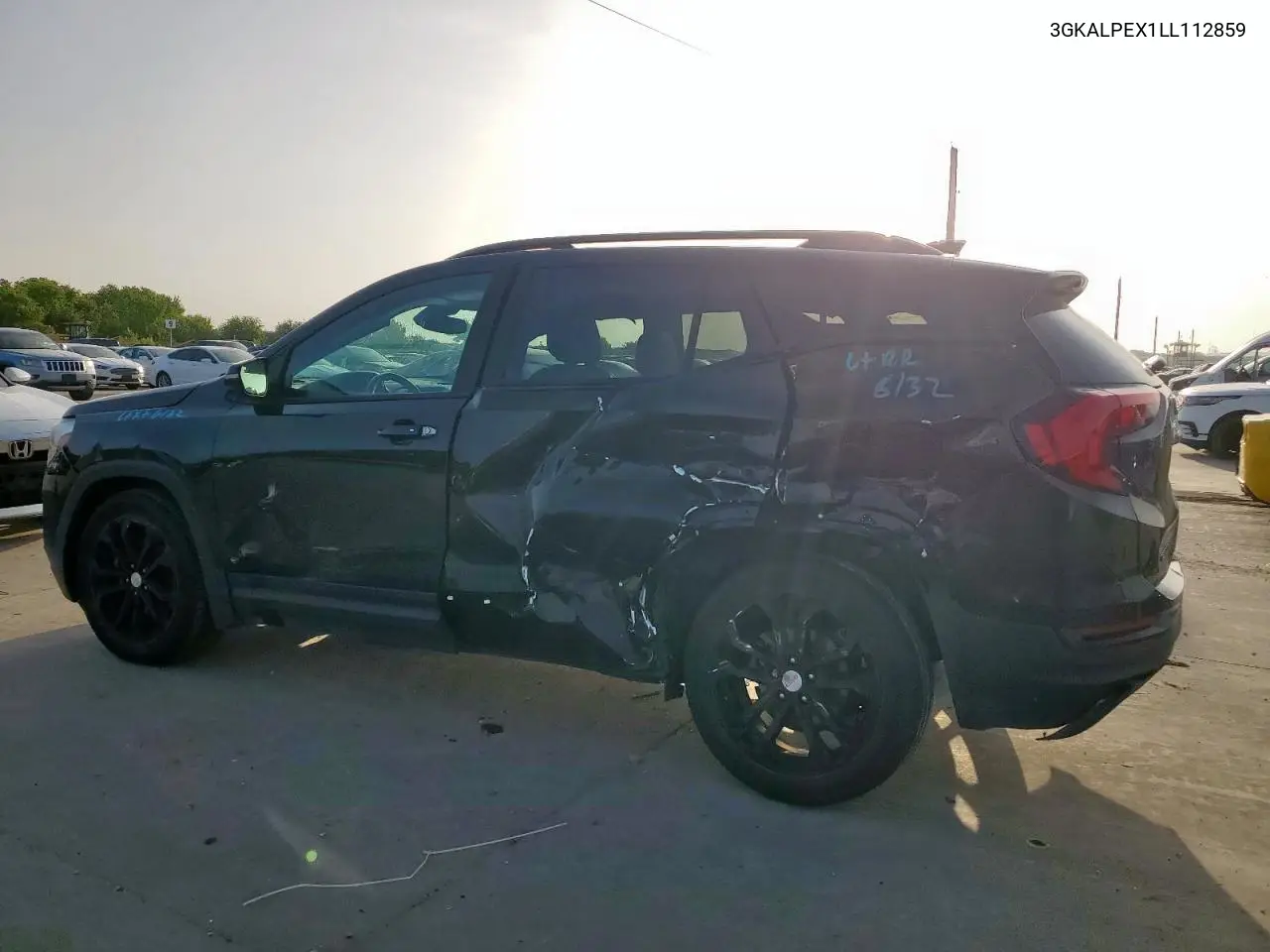 2020 GMC Terrain Slt VIN: 3GKALPEX1LL112859 Lot: 64965325
