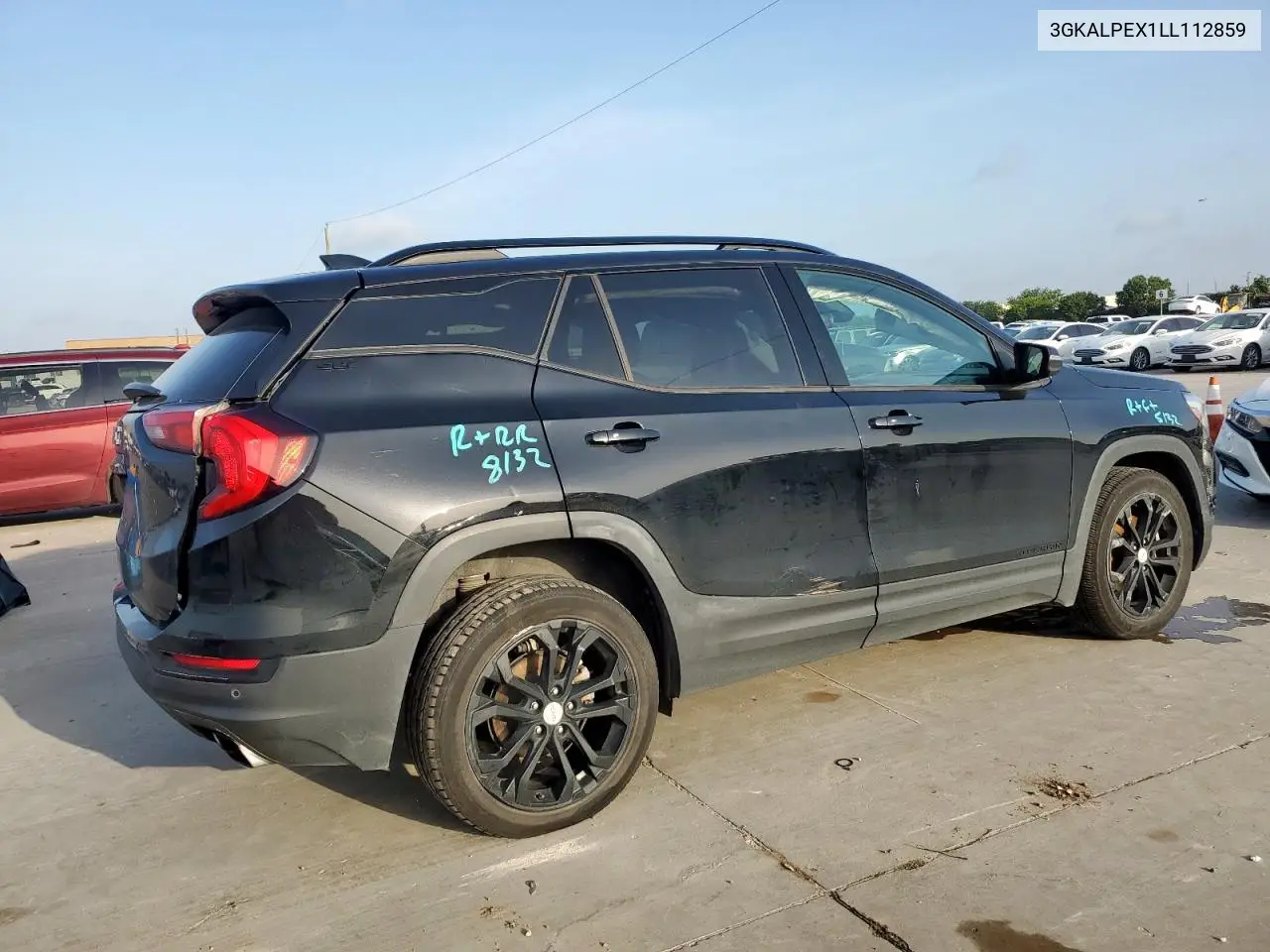 2020 GMC Terrain Slt VIN: 3GKALPEX1LL112859 Lot: 64965325
