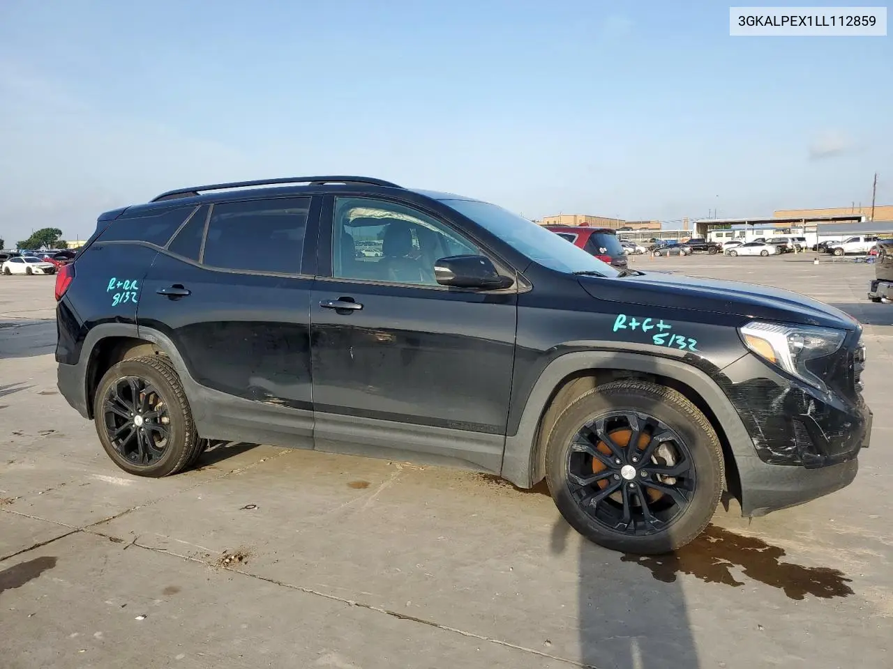 2020 GMC Terrain Slt VIN: 3GKALPEX1LL112859 Lot: 64965325