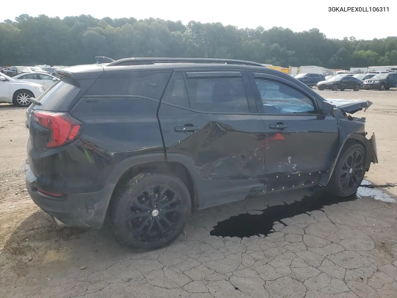 2020 GMC Terrain Slt VIN: 3GKALPEX0LL106311 Lot: 65034645