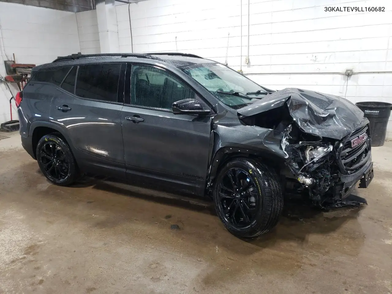 2020 GMC Terrain Sle VIN: 3GKALTEV9LL160682 Lot: 65316865
