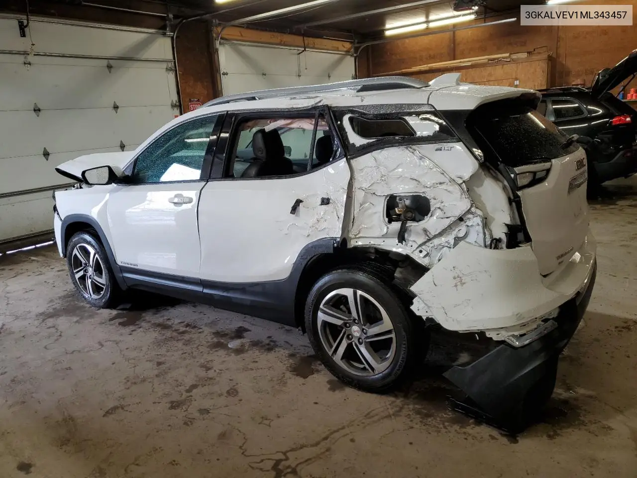 2021 GMC Terrain Slt VIN: 3GKALVEV1ML343457 Lot: 56351535