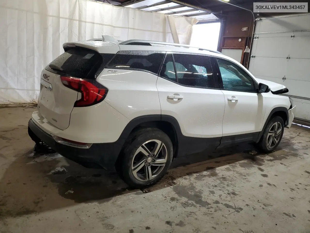 2021 GMC Terrain Slt VIN: 3GKALVEV1ML343457 Lot: 56351535