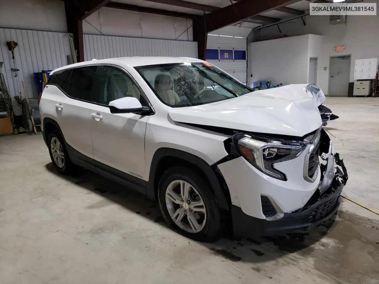 2021 GMC Terrain Sle VIN: 3GKALMEV9ML381545 Lot: 56536535
