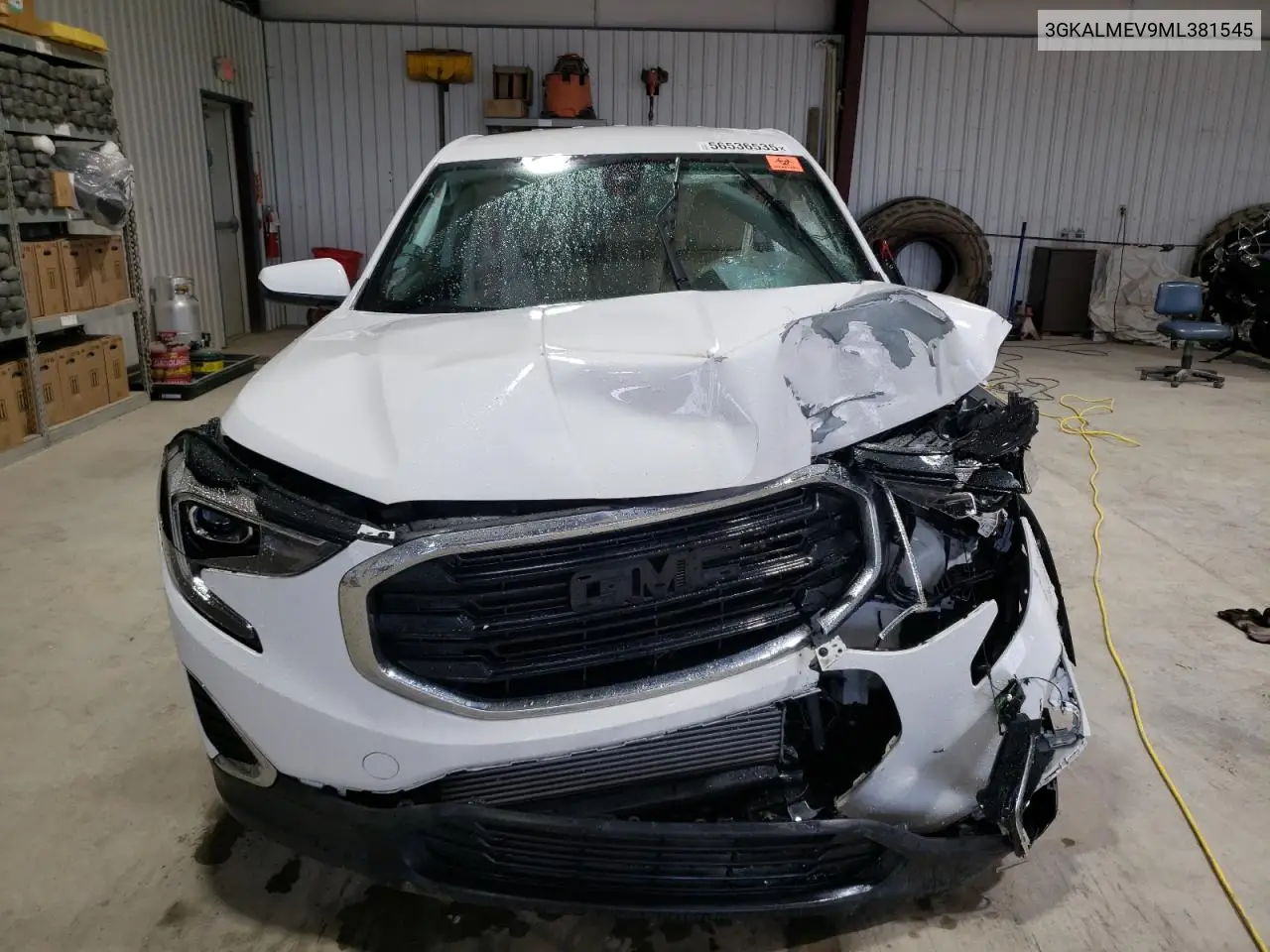 2021 GMC Terrain Sle VIN: 3GKALMEV9ML381545 Lot: 56536535