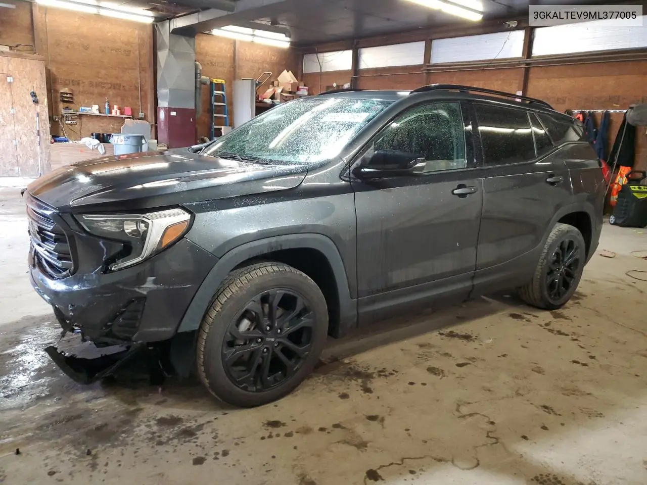 2021 GMC Terrain Sle VIN: 3GKALTEV9ML377005 Lot: 56672755